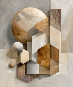Holz-Collage