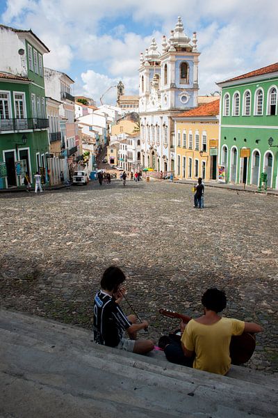 Largo do Pelourinho, Salvador de Bahia von Martijn