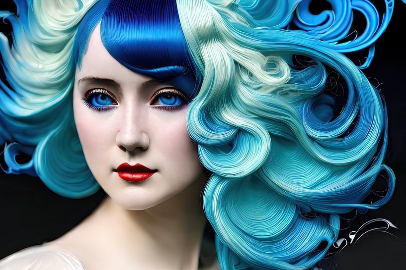 Lady Blue by Peter Balan