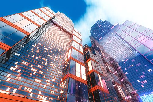 Architecture Concept Q-City 11 by Max Steinwald