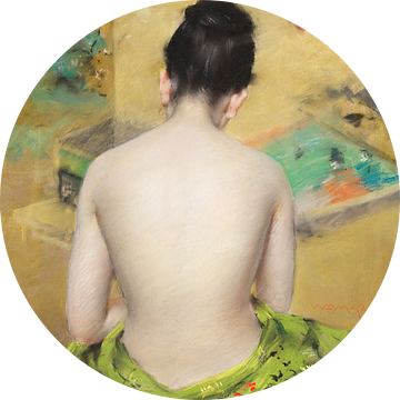 Study of Flesh Color and Gold, William Merritt Chase
