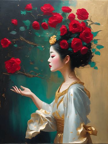 Geisha in bloom