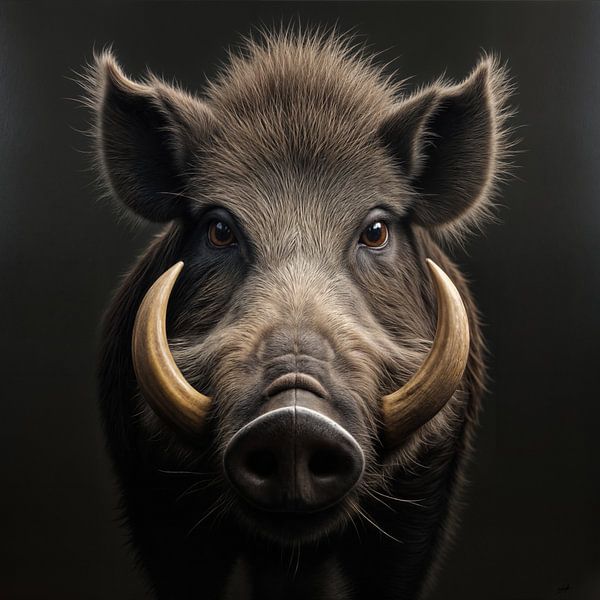 Wildschwein von The Nudes Gallery