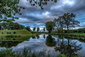 Réflexion de la rivière