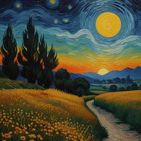 Nuit étoilée sur Hoai Nguyen