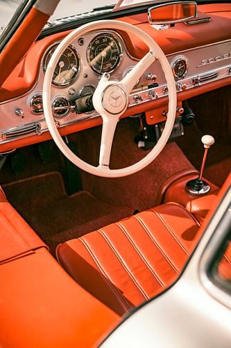 Mercedes-Benz 300 SL Gullwing interieur