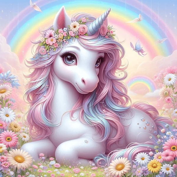 Fantasy Unicorn 2 by Marion Tenbergen