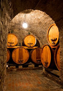 Wijnkelder Toscane von Dennis van de Water