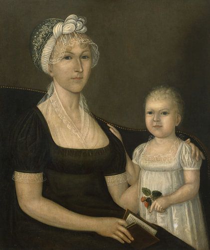 Mrs. Abraham White and Daughter Rose, Joshua Johnson