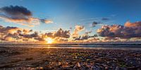 Sunset at sea by Evert Jan Kip thumbnail
