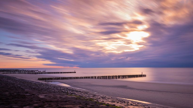 Breakwaters Westkapelle by Patrick Rosenthal