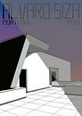 Alvaro Siza 4 - Zonsondergang & Grijze Driehoek van TAAIDesign thumbnail