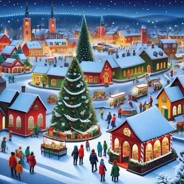 Kerstmarkt van Samir Becic