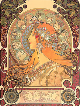 Die Muse des goldenen Pfaus