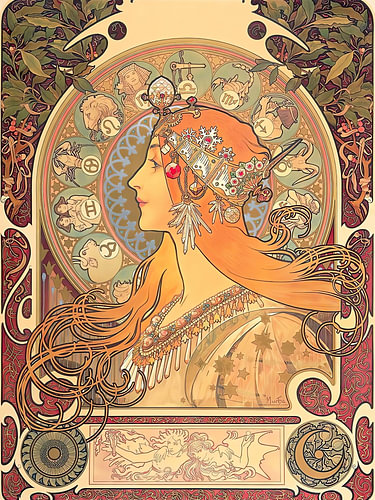 Golden Peacock Muse