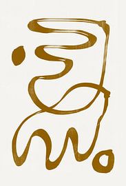 Abstracte regel nr. 6. van THE MIUUS STUDIO