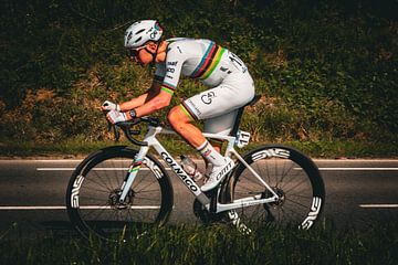 Tadej Pogacar wereldkampioen in de Ronde van Vlaanderen