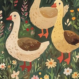 Des canards adorables sur IamHome Studio