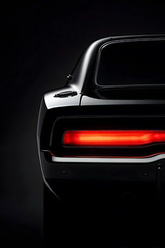 Achterlicht van een legende