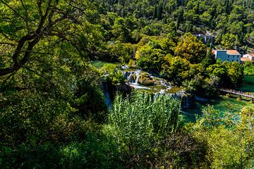 Smaragdgroene stilte – de magische wateren van Krka van Franklin Driessen