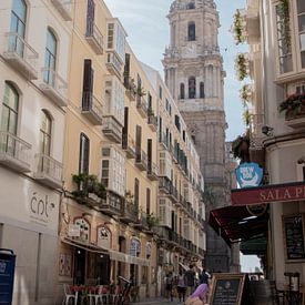 malaga spanje stad architectuur meisje van Ivanovic Arndts