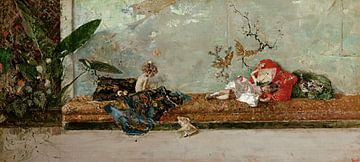 The Painter's Children in the Japanese Room, Mariano Fortuny