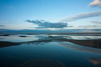 Blauwe reflectie