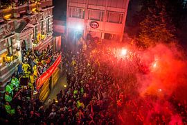 Huldiging Roda JC op de Markt in Kerkrade na winnen finale Play-Offs von Luc Lodder