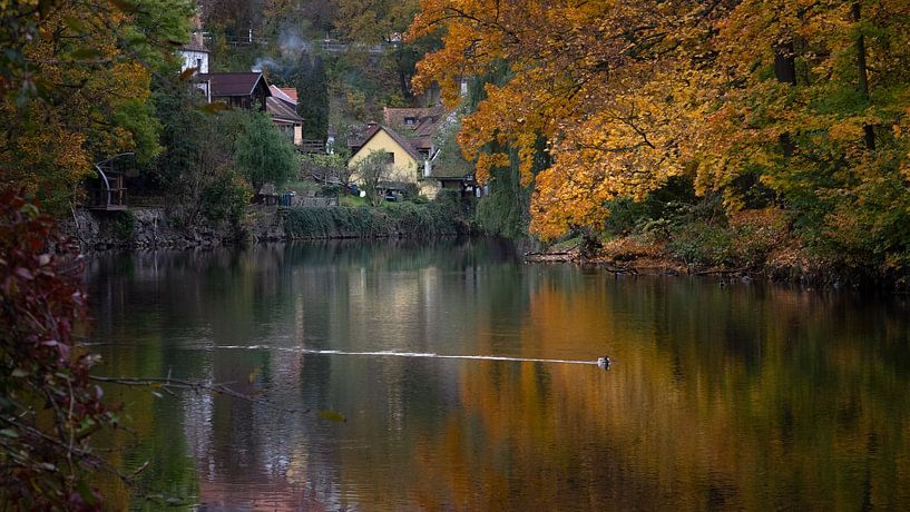 A quiet day in a remote corner of Prague by Anges van der Logt