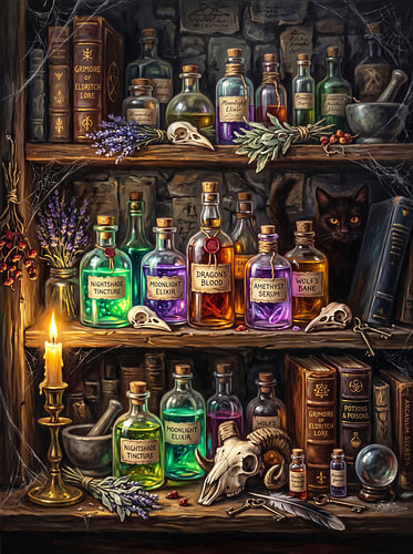 The Apothecary''Étagère de l'