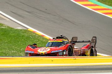 Ferrari 499P Hypercar op Spa van Sjoerd van der Wal Fotografie