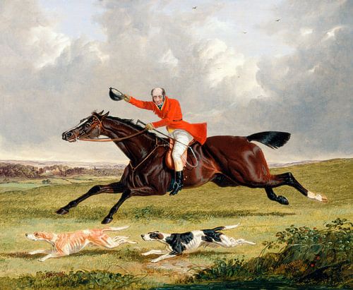 Foxhunting: Encouraging Hounds, John Frederick Herring
