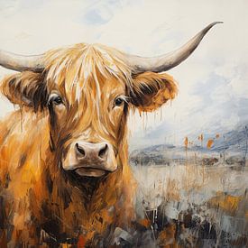 Schotse Hooglander | Schotse Hooglander van De Mooiste Kunst