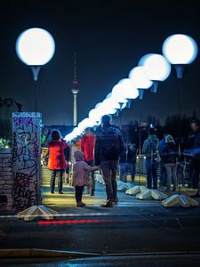 Berlin – Schwedter Steg / Lichtgrenze van Alexander Voss