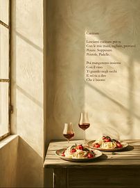 Cucinare – Italienische Kochkunst mit Pasta, Wein und Gedichten von Zeger Knops