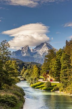 Watzmann mit Hut von Marika Hildebrandt FotoMagie