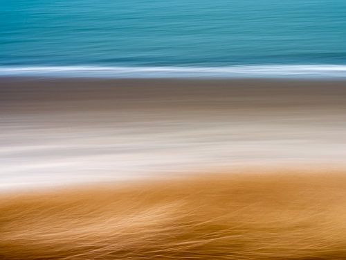 Ein Auszug aus Strandhafer, Strand und Meer