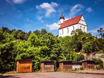 Stadtkirche von Tharandt in der Sächsischen Schweiz von Animaflora PicsStock