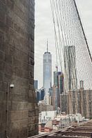 One World Trade Center and a security camera