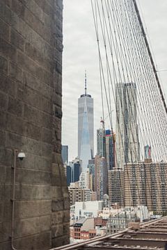 One World Trade Center en een beveiligingscamera van Bas de Glopper