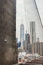 One World Trade Center und eine Überwachungskamera von Bas de Glopper Miniaturansicht
