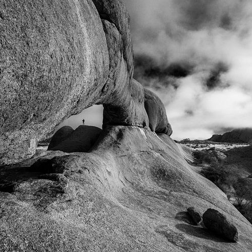Majestic rocks at Spitzkoppe (Namibia).