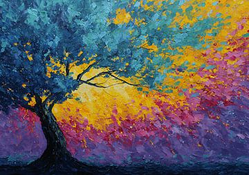 Rainbow Tree by MNS Designs