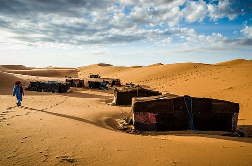 Nomad camp by Peter Vruggink