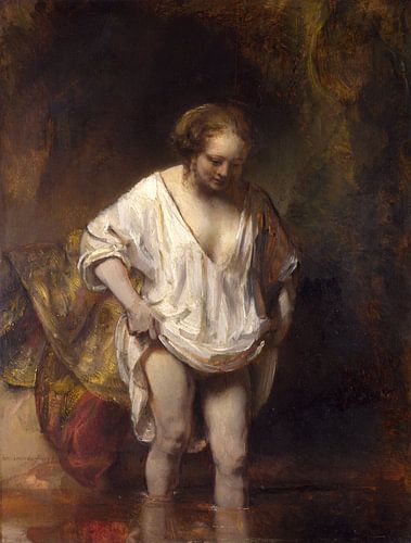 Badende vrouw, Rembrandt van Rijn