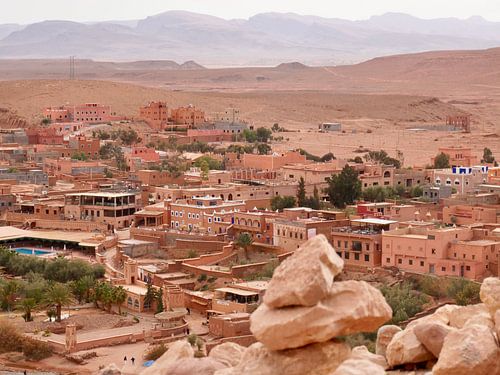 Aït Ben Haddou Marokko uitzicht