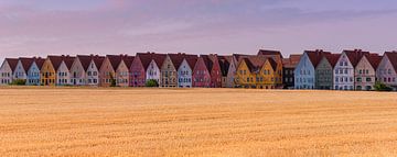 Panorama van Jakriborg, Hjärup, Zweden van Henk Meijer Photography