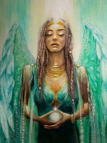 Engel der Meditation