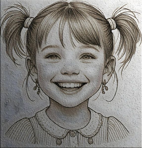 enfants joyeux par nayyara art