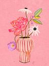 Fleurs dans un vase rayé par Raissa Oltmanns Aperçu